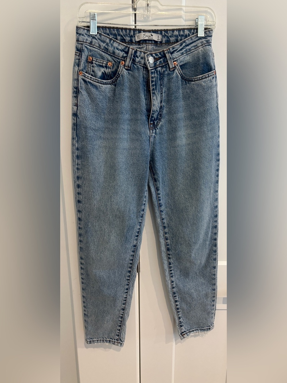 Sexso Bonitas Women’s High-Rise Acid Wash Jeans. Size 0
